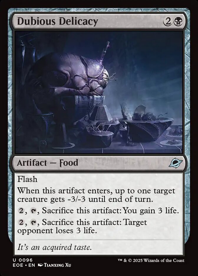 Dubious Delicacy [Edge of Eternities] (96)