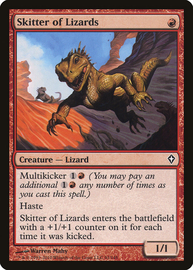 Skitter of Lizards [Worldwake] (91)