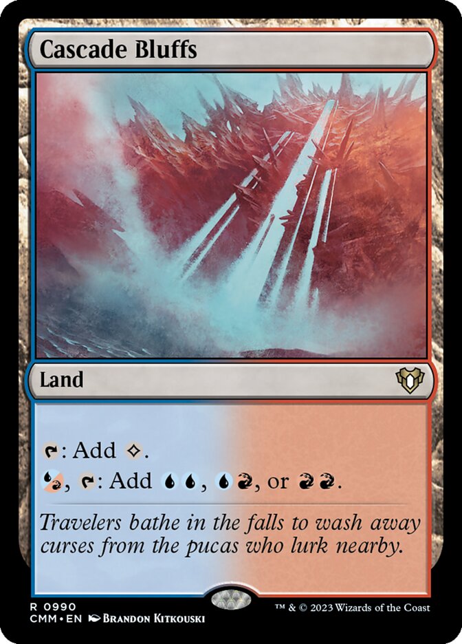 Cascade Bluffs [Commander Masters] (990)