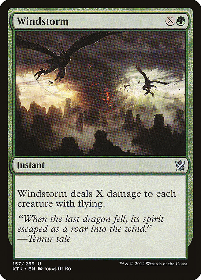 Windstorm [Khans of Tarkir] (157)