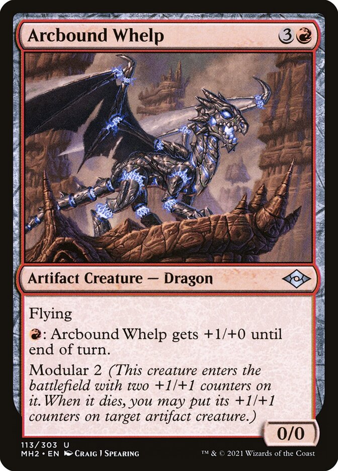 Arcbound Whelp [Modern Horizons 2] (113)