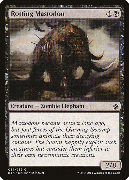Rotting Mastodon [Khans of Tarkir] (87)