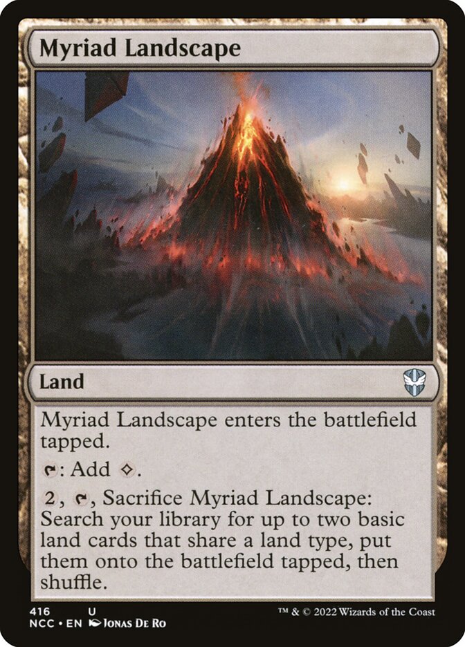 Myriad Landscape [New Capenna Commander] (416)