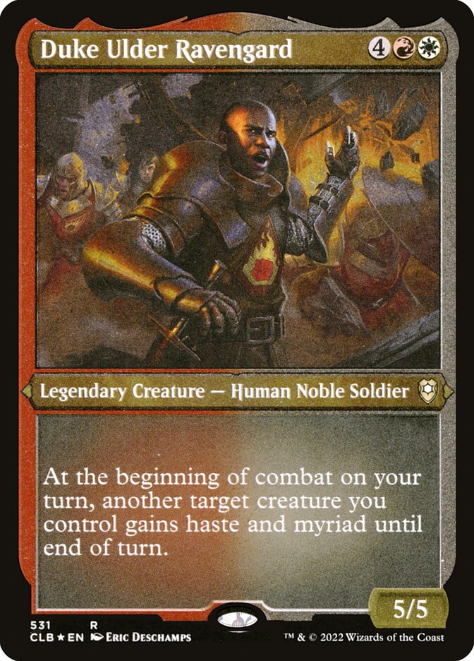 Duke Ulder Ravengard [Commander Legends: Battle for Baldur's Gate] (531)