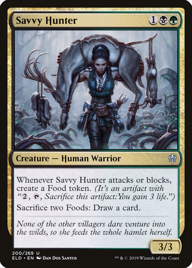 Savvy Hunter [Throne of Eldraine] (200)