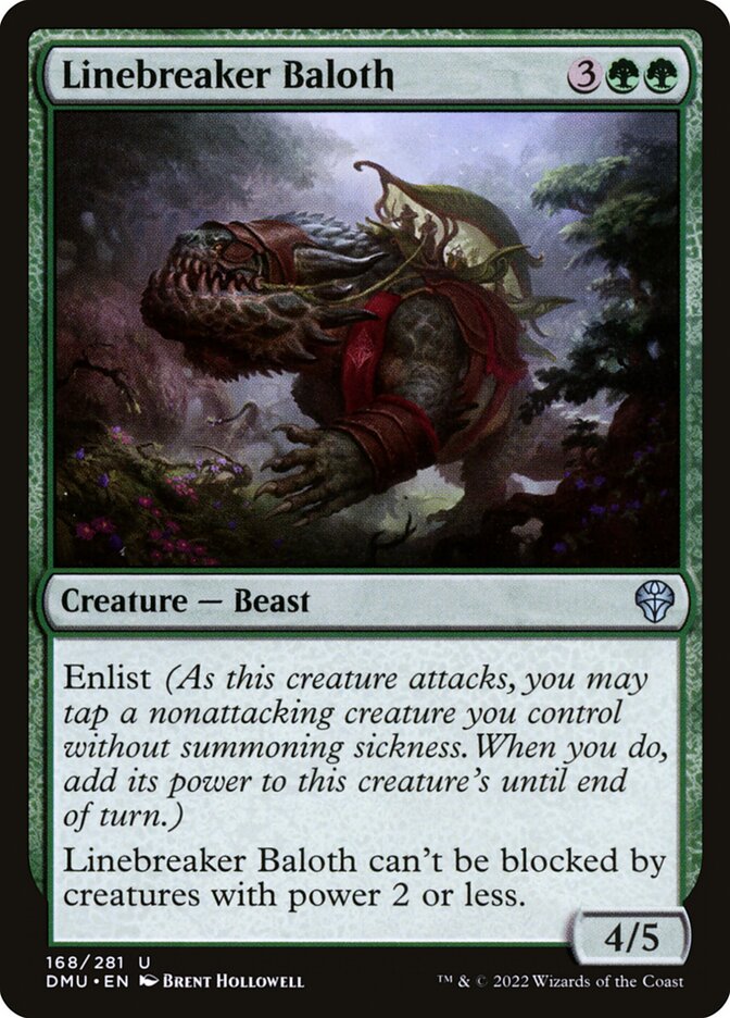 Linebreaker Baloth [Dominaria United] (168)