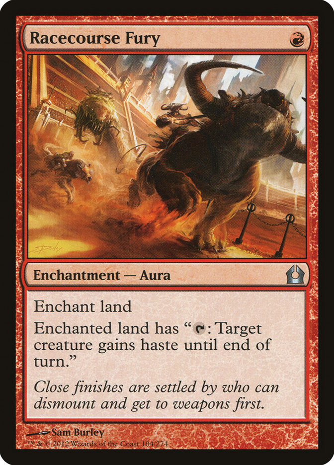 Racecourse Fury [Return to Ravnica] (104)