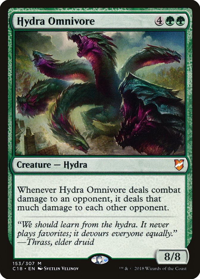 Hydra Omnivore [Commander 2018] (153)