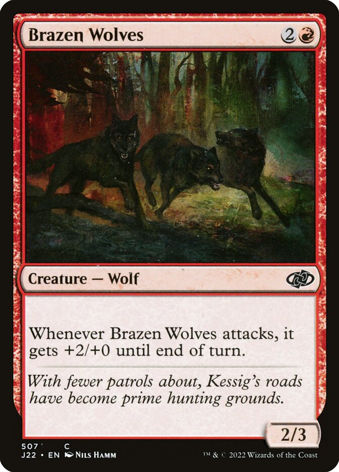 Brazen Wolves [Jumpstart 2022] (507)