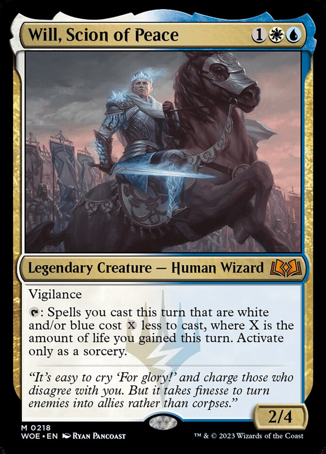 Will, Scion of Peace [Wilds of Eldraine] (218)