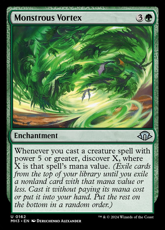 Monstrous Vortex [Modern Horizons 3] (162)