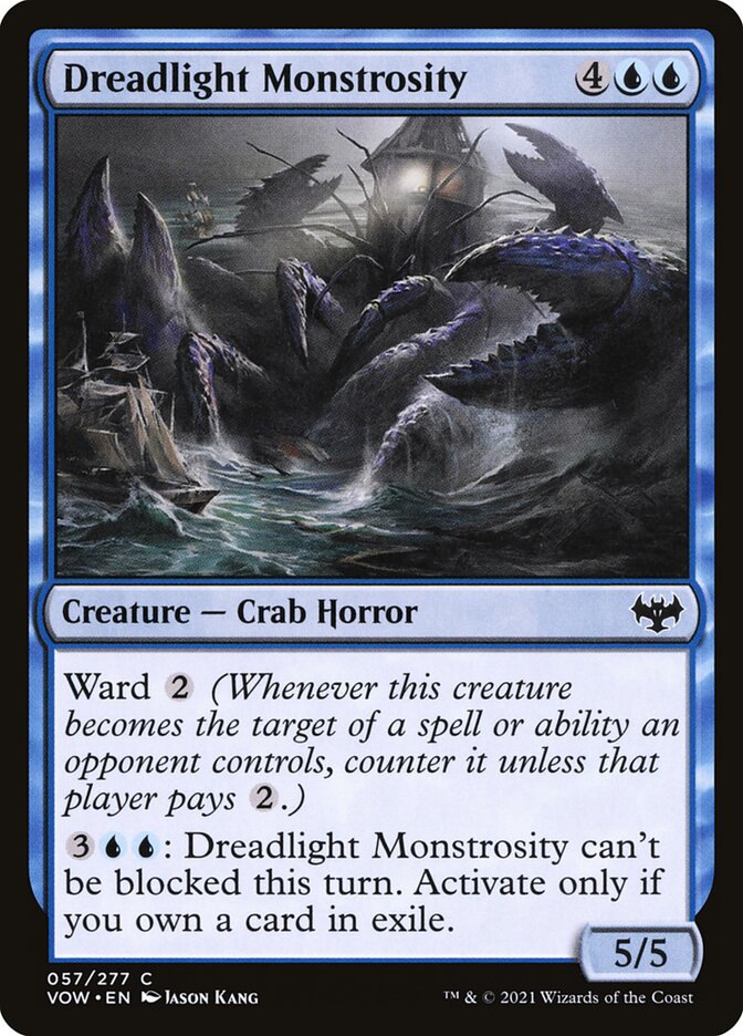 Dreadlight Monstrosity [Innistrad: Crimson Vow] (57)