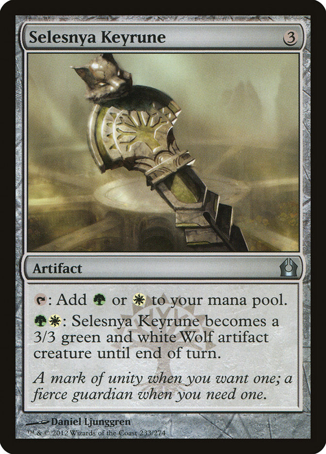 Selesnya Keyrune [Return to Ravnica] (233)