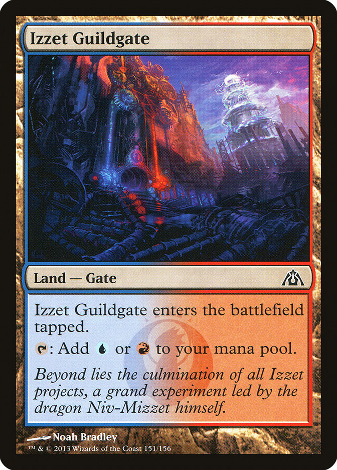 Izzet Guildgate [Dragon's Maze] (151)