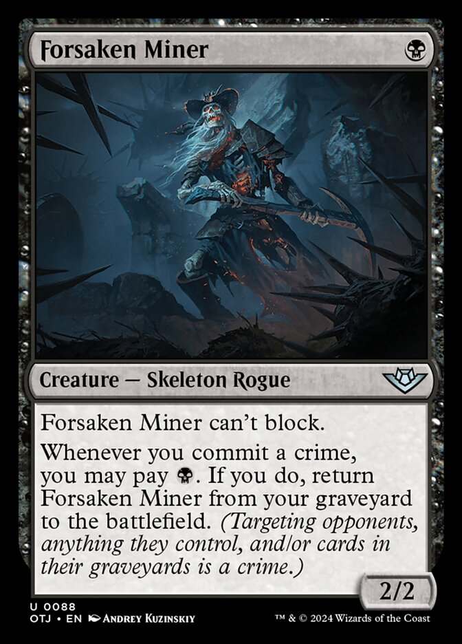 Forsaken Miner [Outlaws of Thunder Junction] (88)