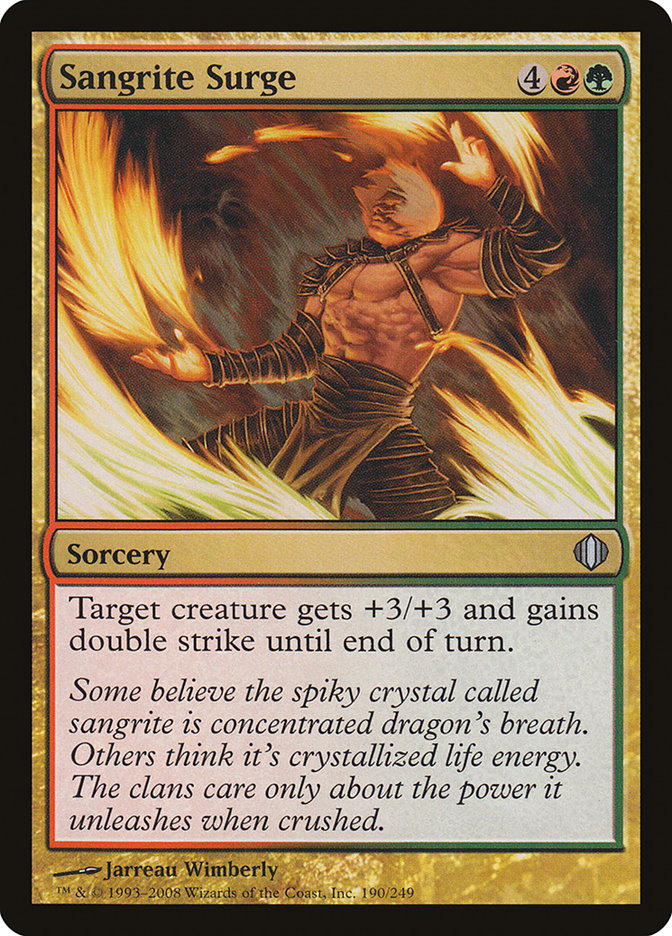 Sangrite Surge [Shards of Alara] (190)