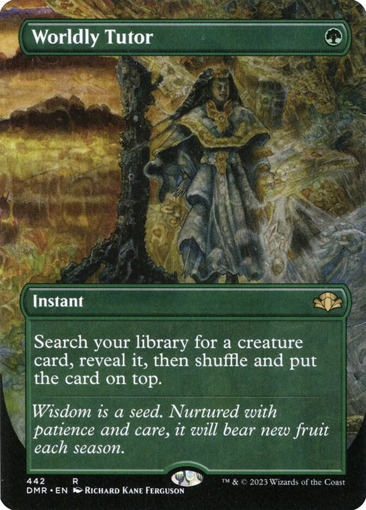 Worldly Tutor [Dominaria Remastered] (442)