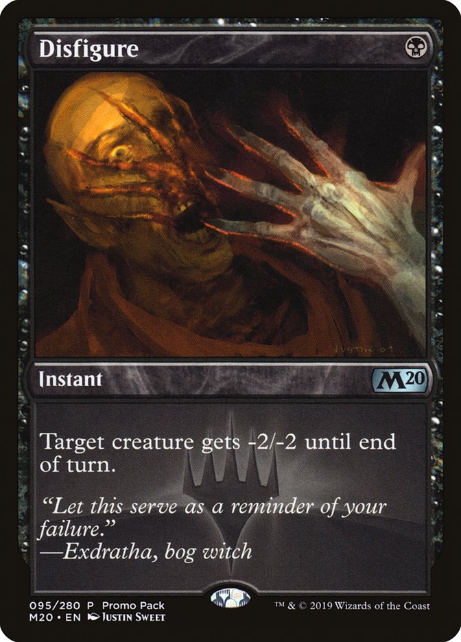 Disfigure [Core Set 2020 Promos] (95)