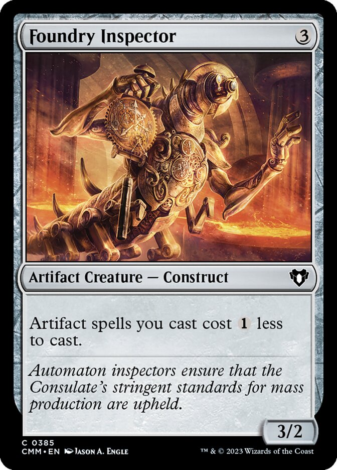 Foundry Inspector [Commander Masters] (385)