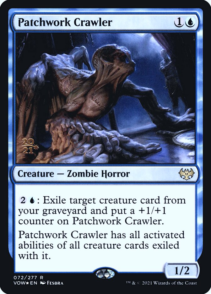 Patchwork Crawler [Innistrad: Crimson Vow Promos] (72s)
