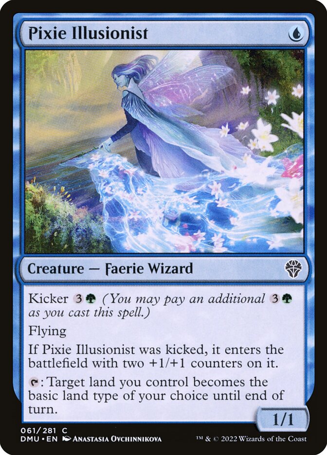 Pixie Illusionist [Dominaria United] (61)
