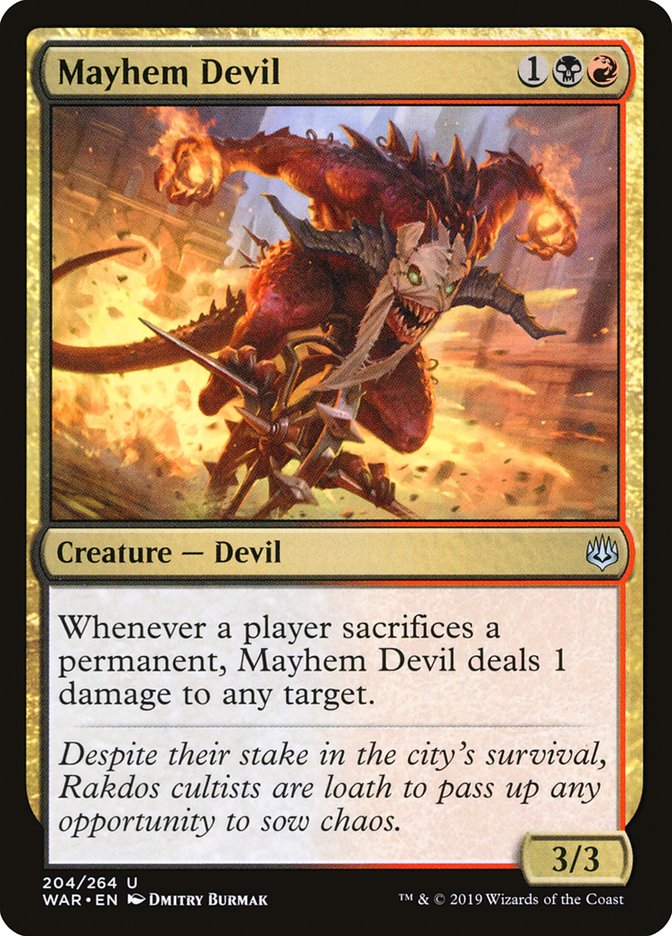 Mayhem Devil [War of the Spark] (204)