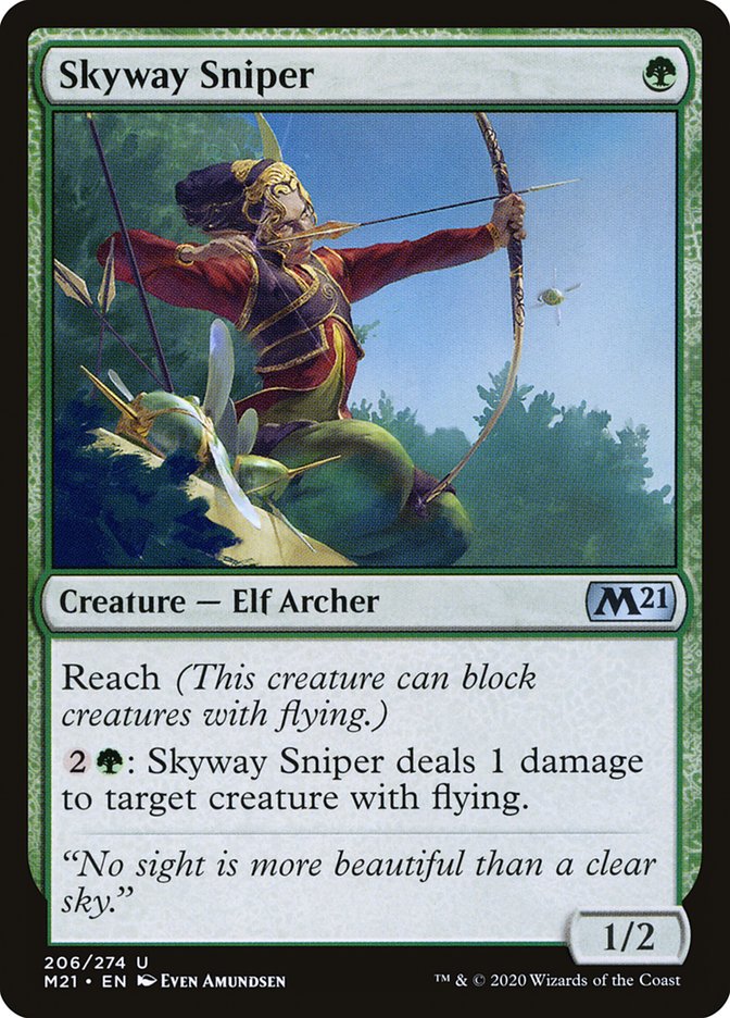 Skyway Sniper [Core Set 2021] (206)
