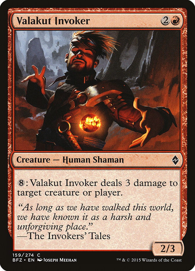 Valakut Invoker [Battle for Zendikar] (159)