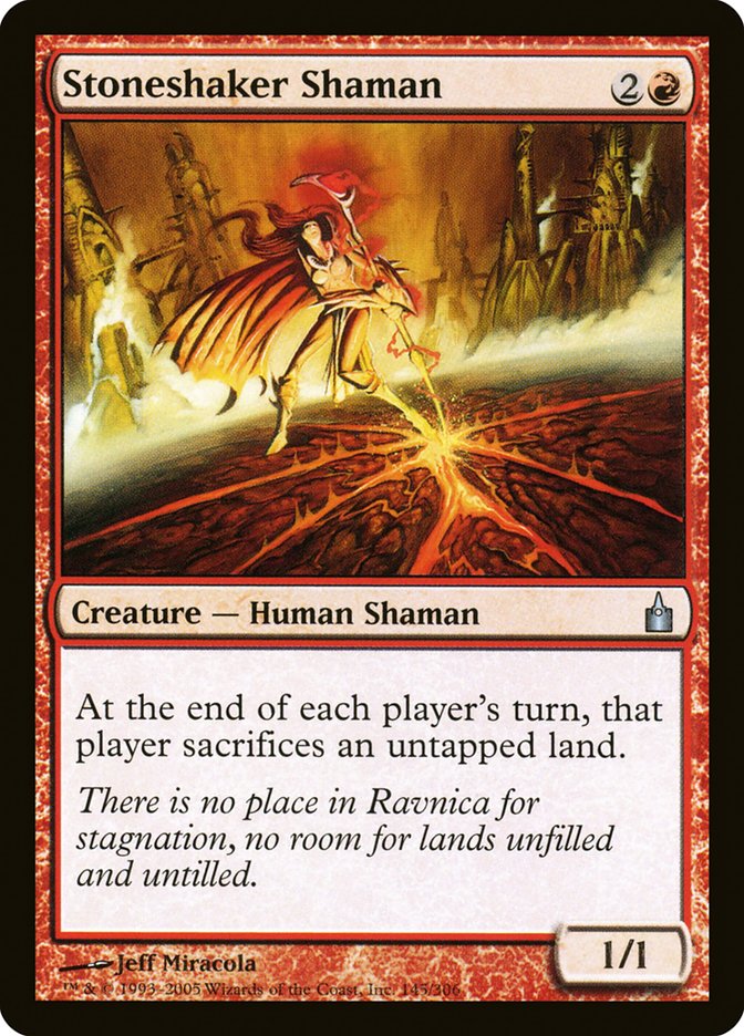Stoneshaker Shaman [Ravnica: City of Guilds] (145)