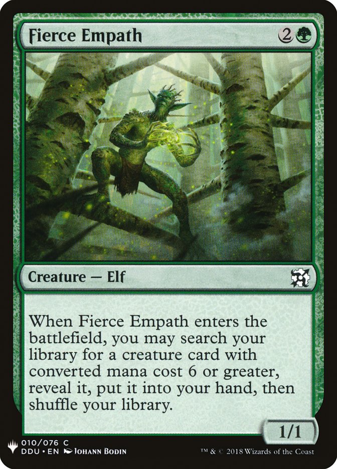 Fierce Empath [The List] (DDU-10)