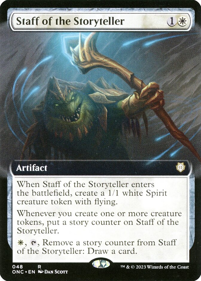 Staff of the Storyteller [Phyrexia: All Will Be One Commander] (48)