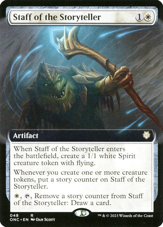 Staff of the Storyteller [Phyrexia: All Will Be One Commander] (48)