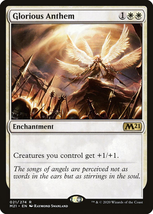Glorious Anthem [Core Set 2021] (21)