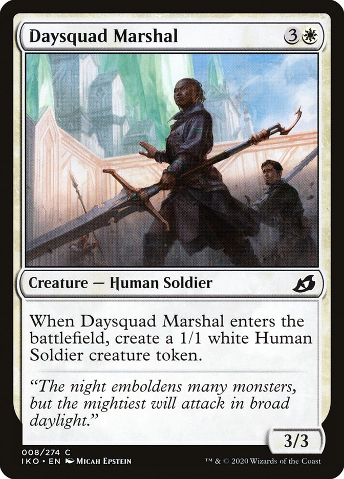 Daysquad Marshal [Ikoria: Lair of Behemoths] (8)