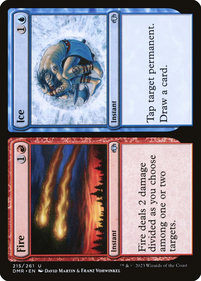 Fire // Ice [Dominaria Remastered] (215)