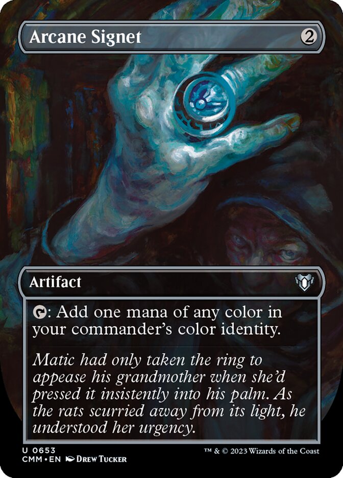 Arcane Signet [Commander Masters] (653)