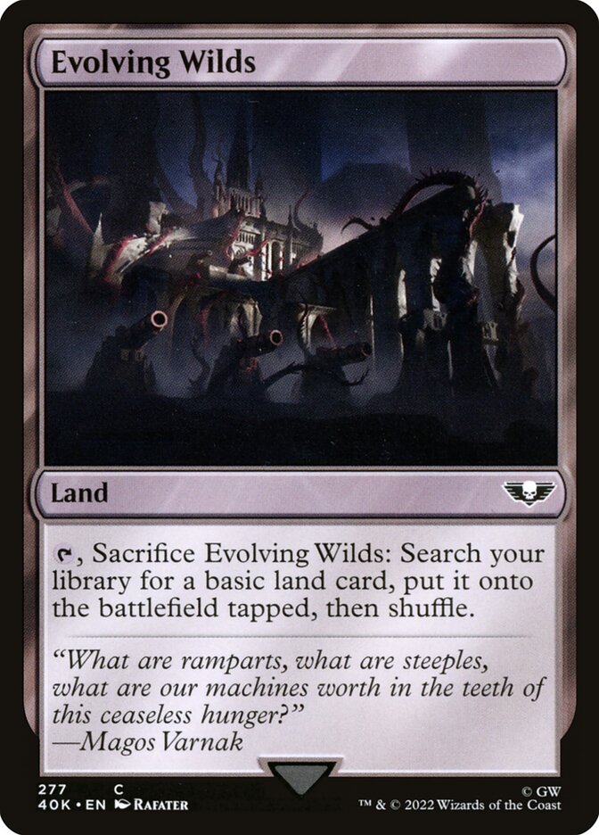 Evolving Wilds [Warhammer 40,000 Commander] (277)