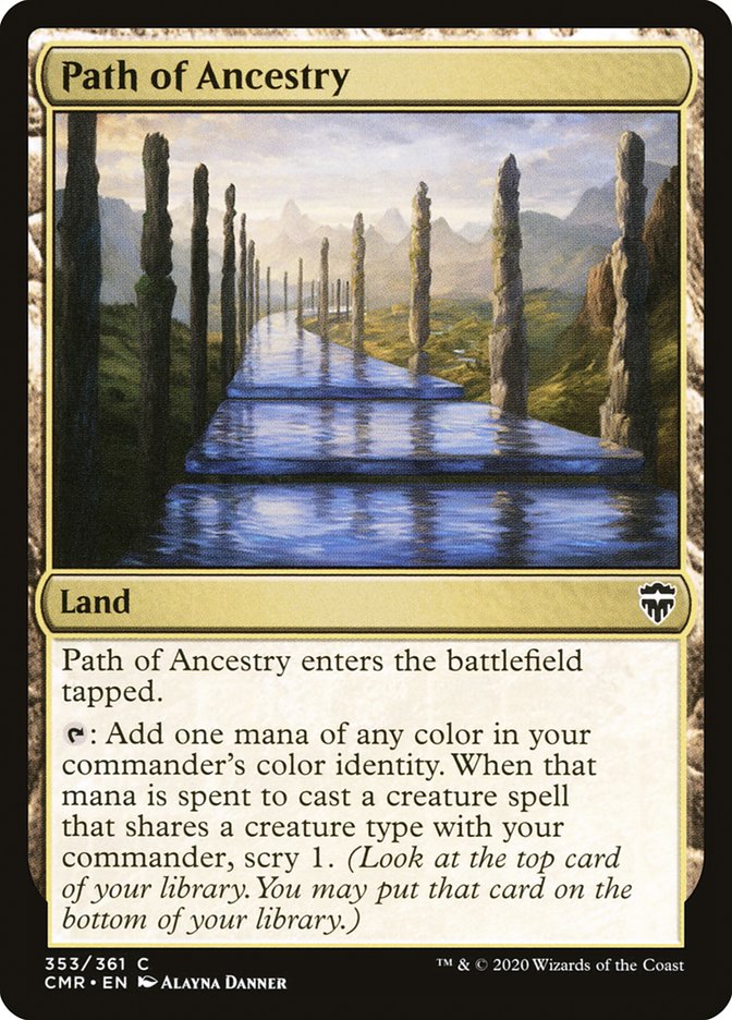 Path of Ancestry [Commander Legends] (353)