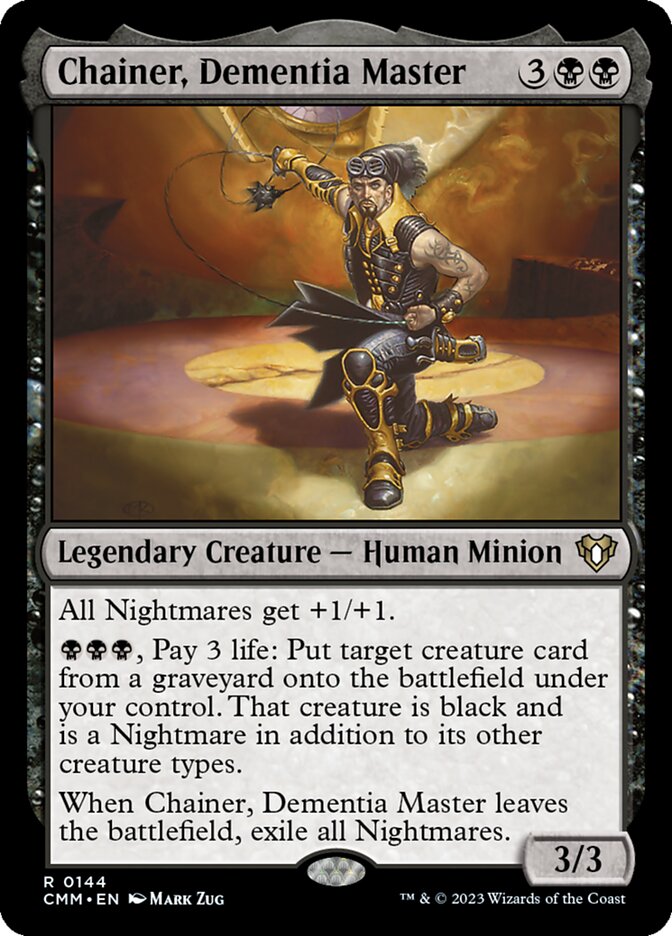 Chainer, Dementia Master [Commander Masters] (144)