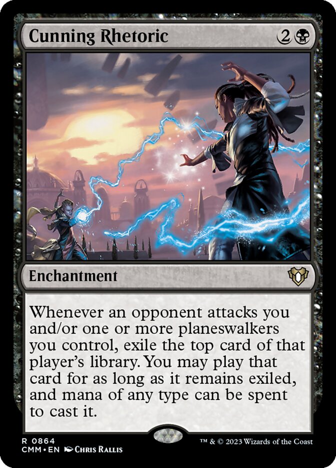 Cunning Rhetoric [Commander Masters] (864)