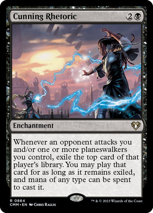 Cunning Rhetoric [Commander Masters] (864)