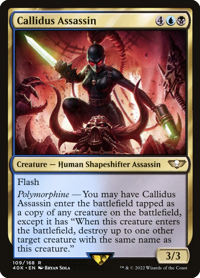 Callidus Assassin [Warhammer 40,000 Commander] (109)