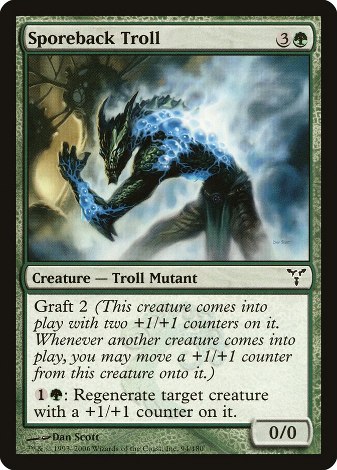 Sporeback Troll [Dissension] (94)