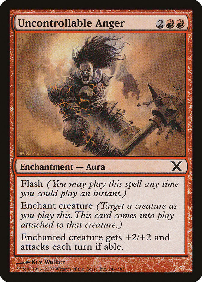 Uncontrollable Anger [Tenth Edition] (244)