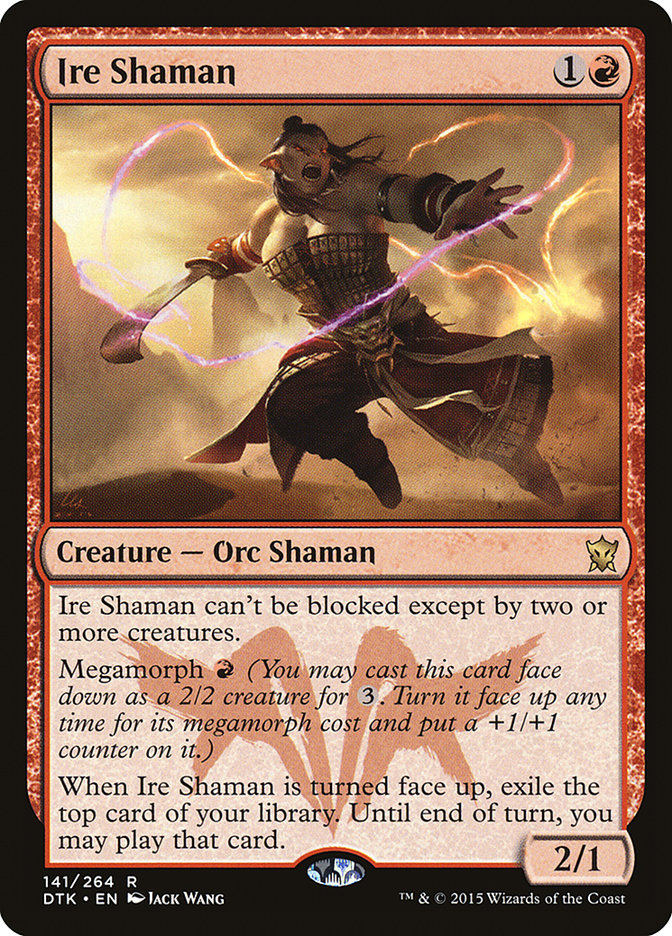 Ire Shaman [Dragons of Tarkir] (141)