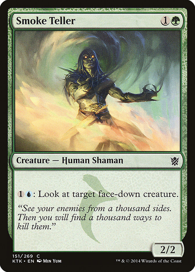 Smoke Teller [Khans of Tarkir] (151)