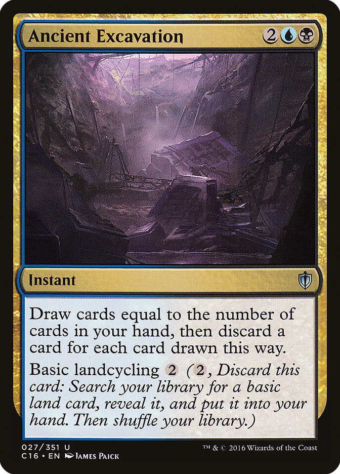 Ancient Excavation [Commander 2016] (27)