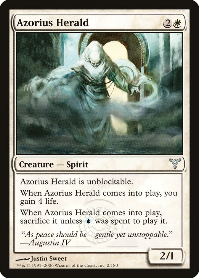 Azorius Herald [Dissension] (2)
