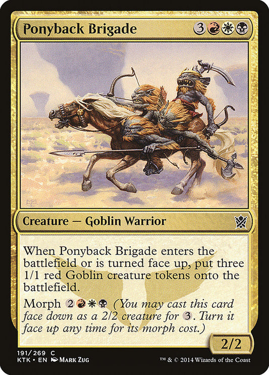 Ponyback Brigade [Khans of Tarkir] (191)