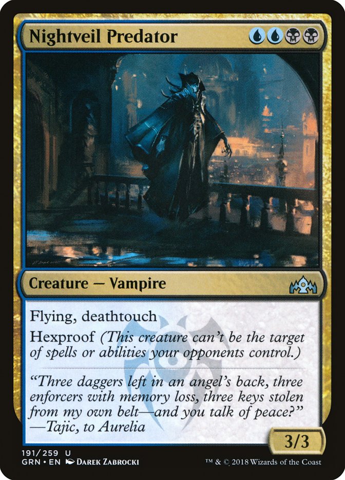 Nightveil Predator [Guilds of Ravnica] (191)